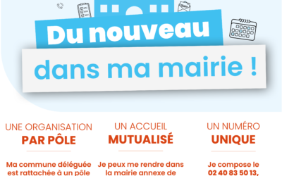 L’accueil en mairie évolue !