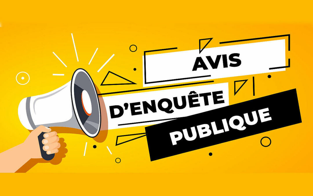 Avis d’enquête publique : Déclassement des chemins ruraux de Guénard