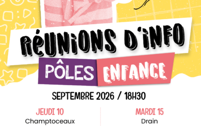 Les pôles enfance accueillent les familles à la rentrée !
